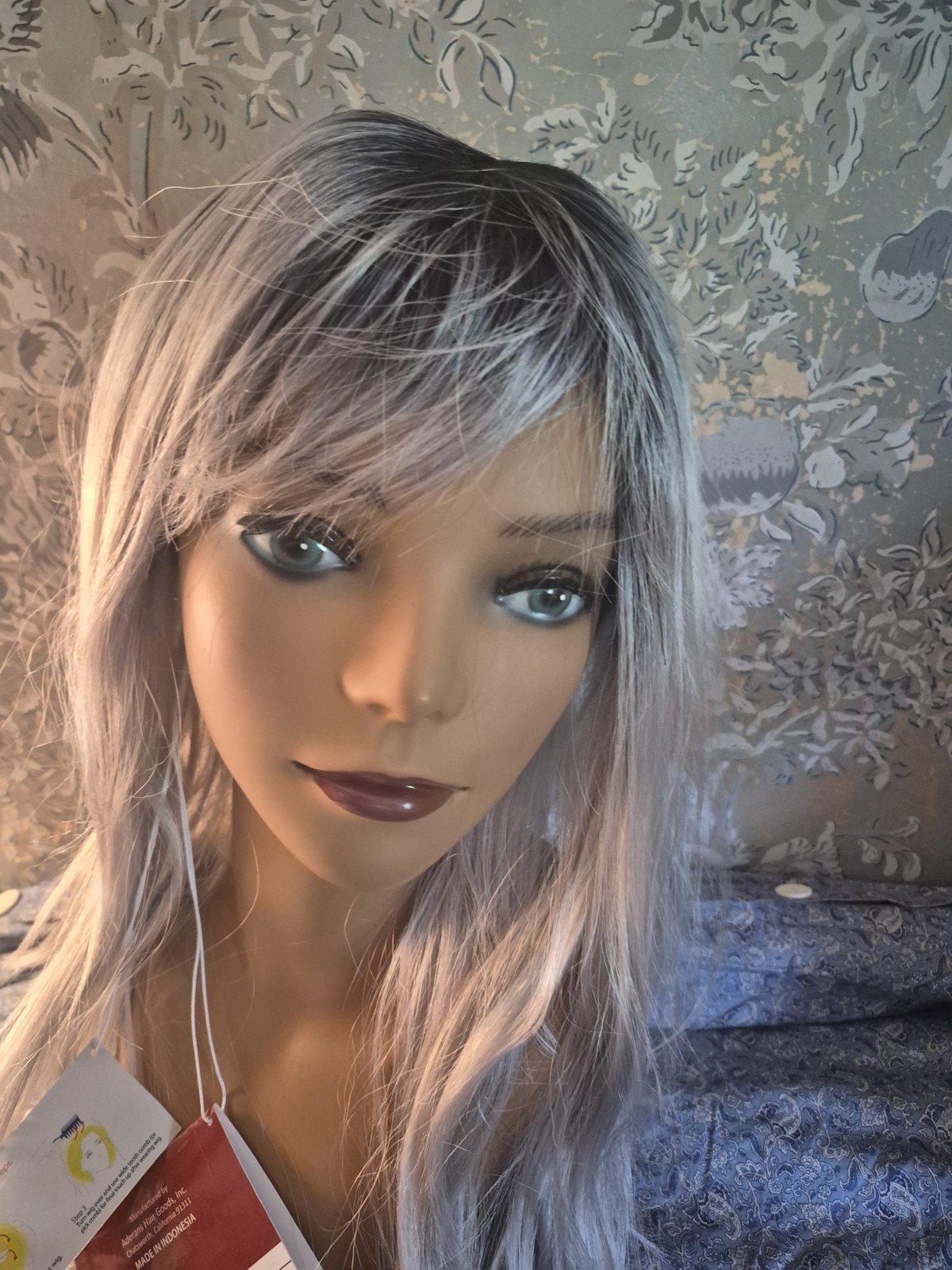 Rene of Paris Wren Synthetic Wig Wavy Layered Classic Cap Moonstone 2401