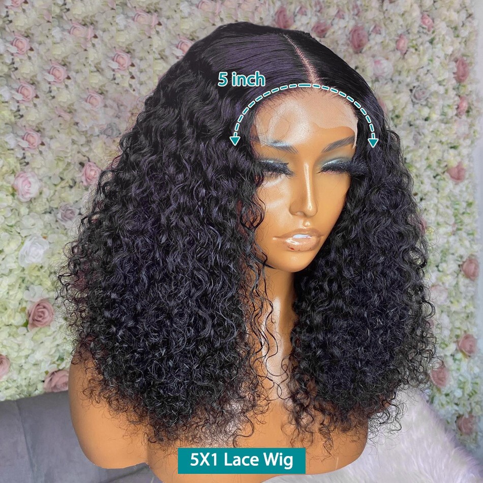 1 Set 13*4 frontal lace Wave Lace Front Human Hair Wig Wavy Blonde PrePlucked
