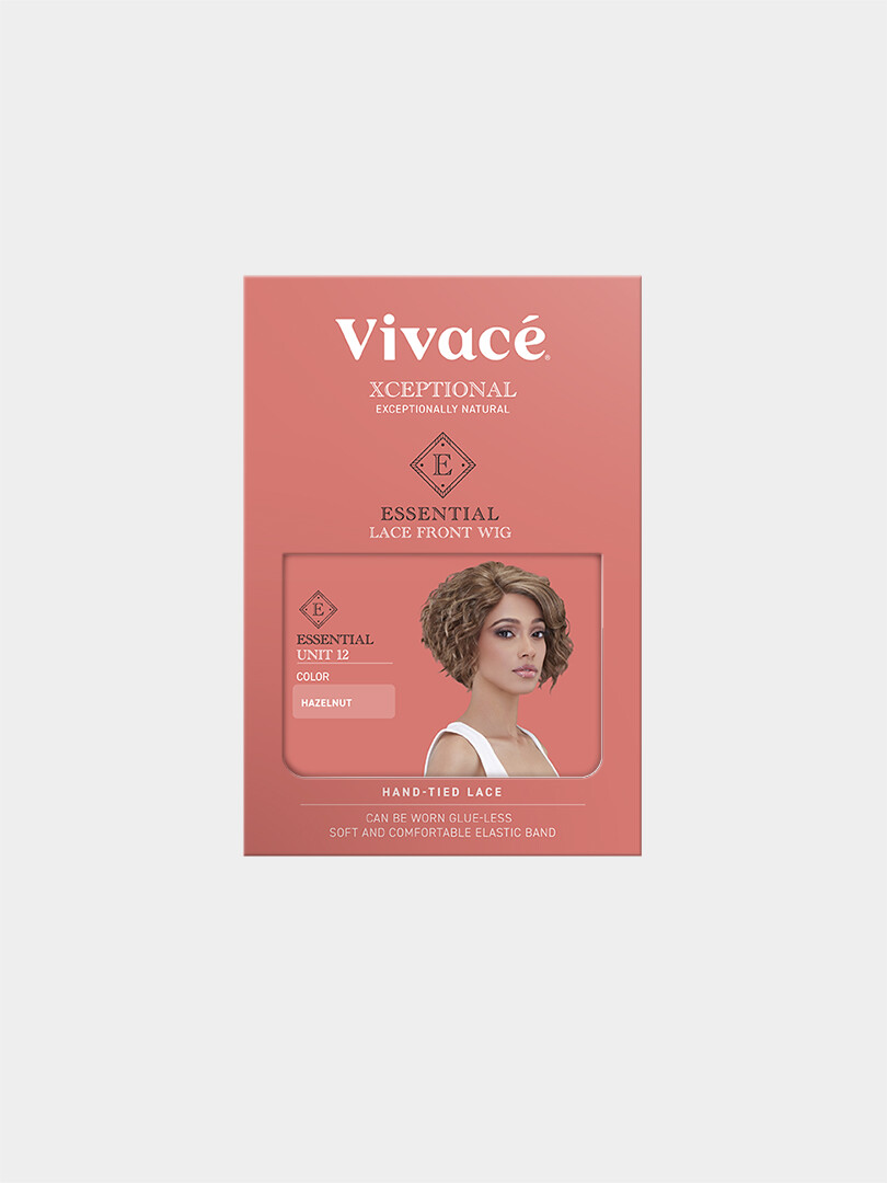 VIVACE XCEPTIONAL ESSENTIAL UNIT 12 LACE FRONT WIG GLUELESS WAVY SHORT BOB STYLE