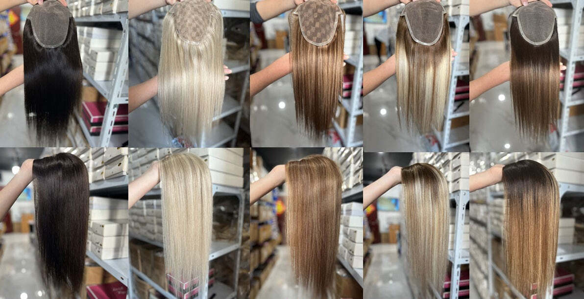 Women’s Lace Hair Topper 6” X 7” with 1/3″ Skin 16 Inches