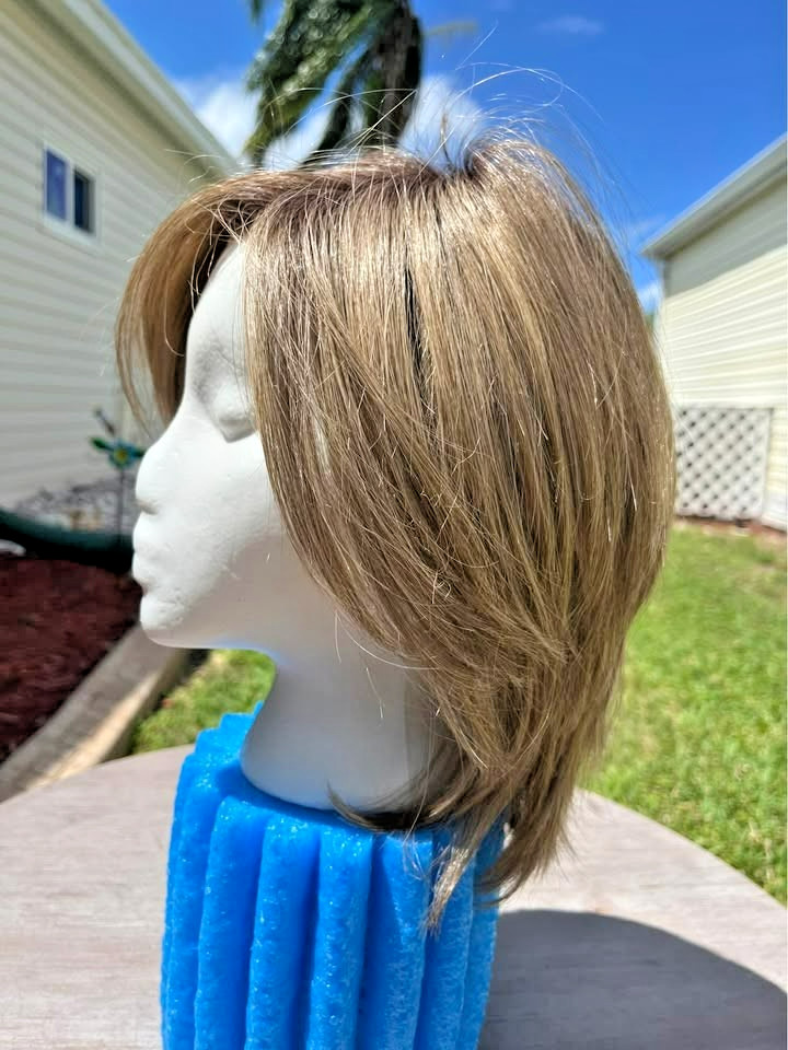Raquel Welch TRu2Life Synthetic Wig. RL10/22SS Color: Iced Cappuccino. 10″.