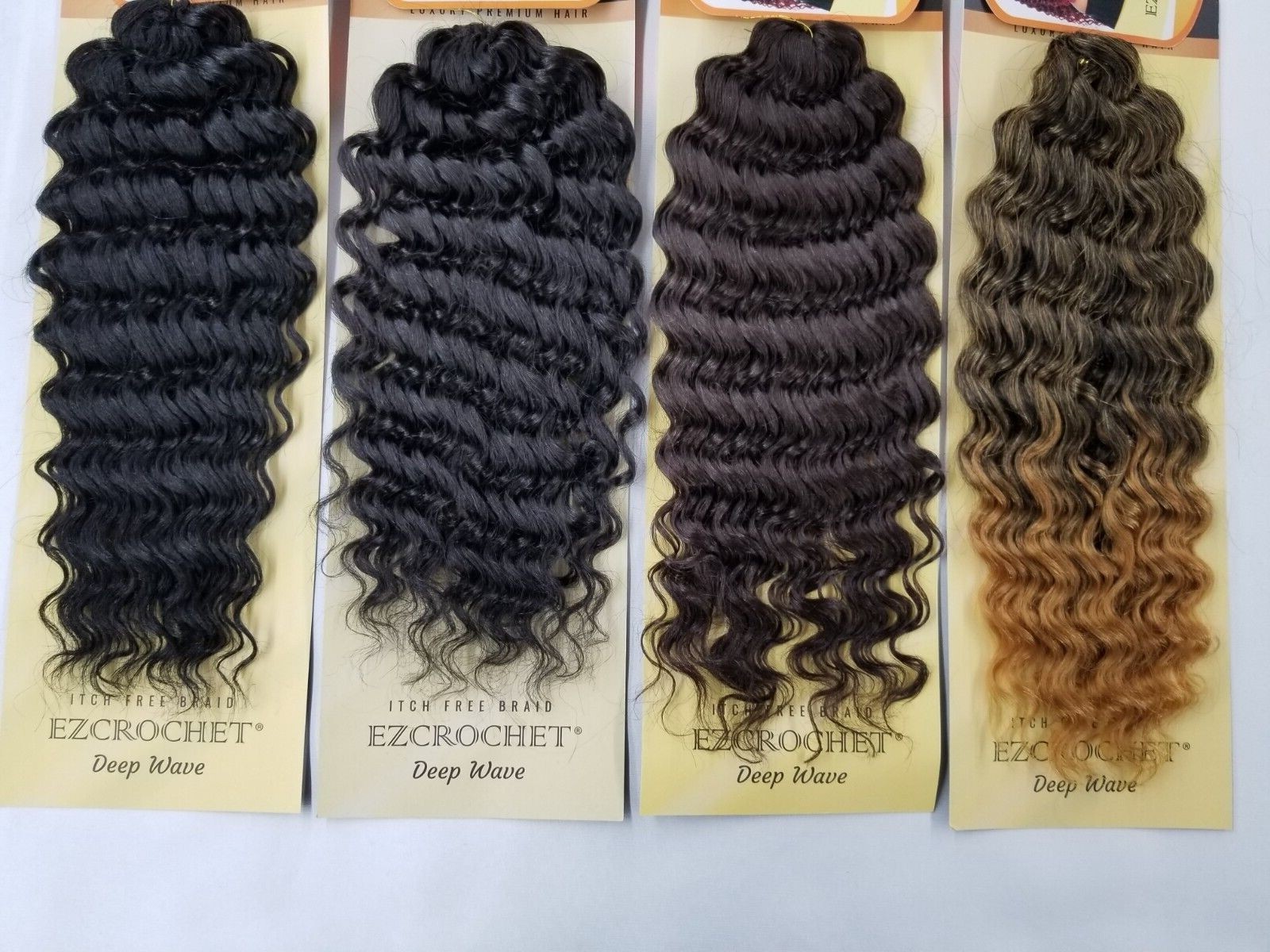I&I Hair Innocence EZCROCHET Deep Wave Braiding Hair Spectra 12″