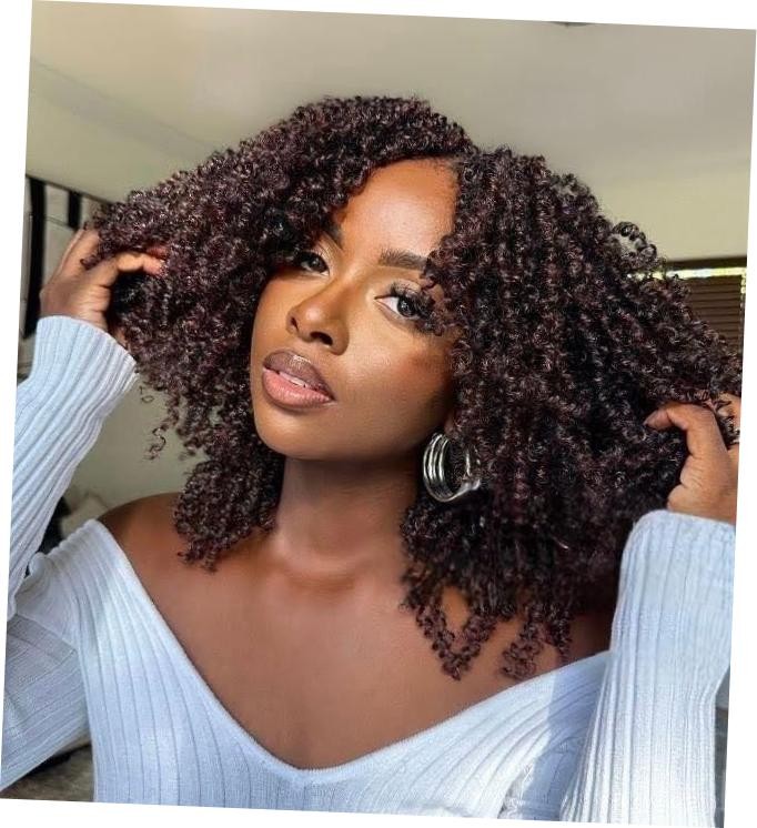 8 Packs Brown Yanky Twist Crochet Hair Pre-looped Crochet 10 Inch (Pack of 8) 4