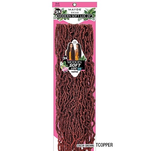 Crochet hair – 3X MODERN SOFT LOC 28″