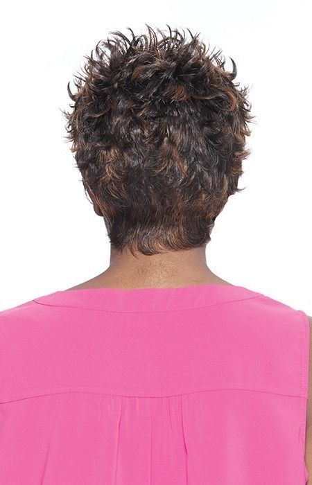 DANI – VANESSA SYNTHETIC FULL WIG SHORT SPIKY STYLE