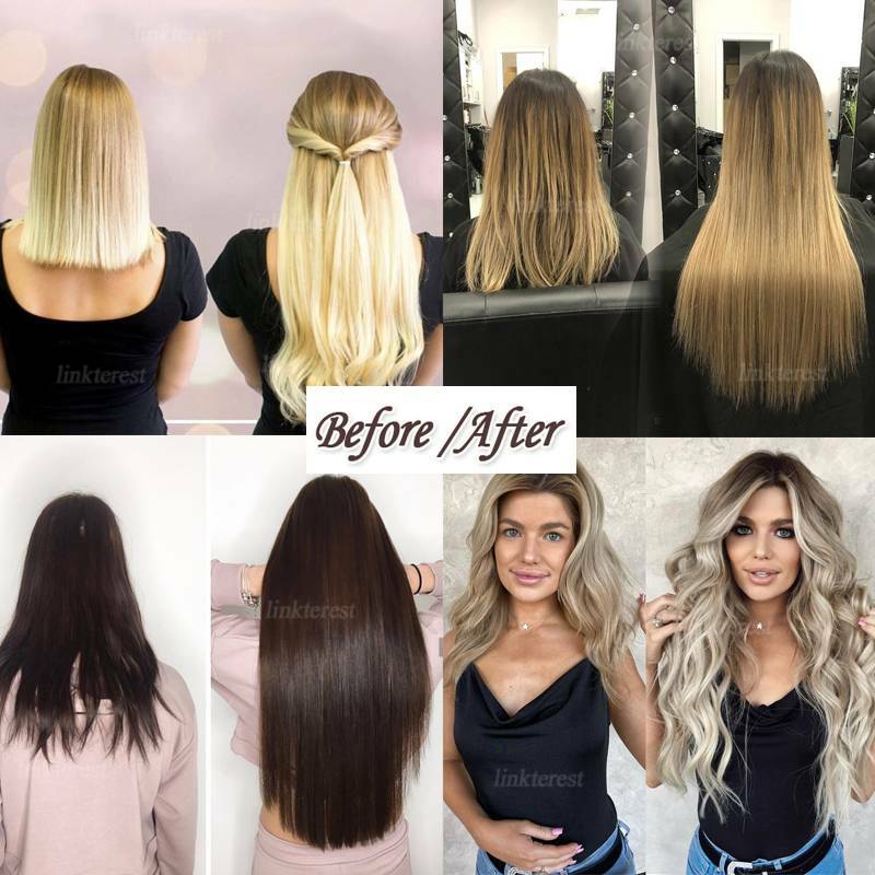 AAAAA Indian Keratin 1g/s Nail U Tip Per Bonded Real Remy Human Hair Extensions