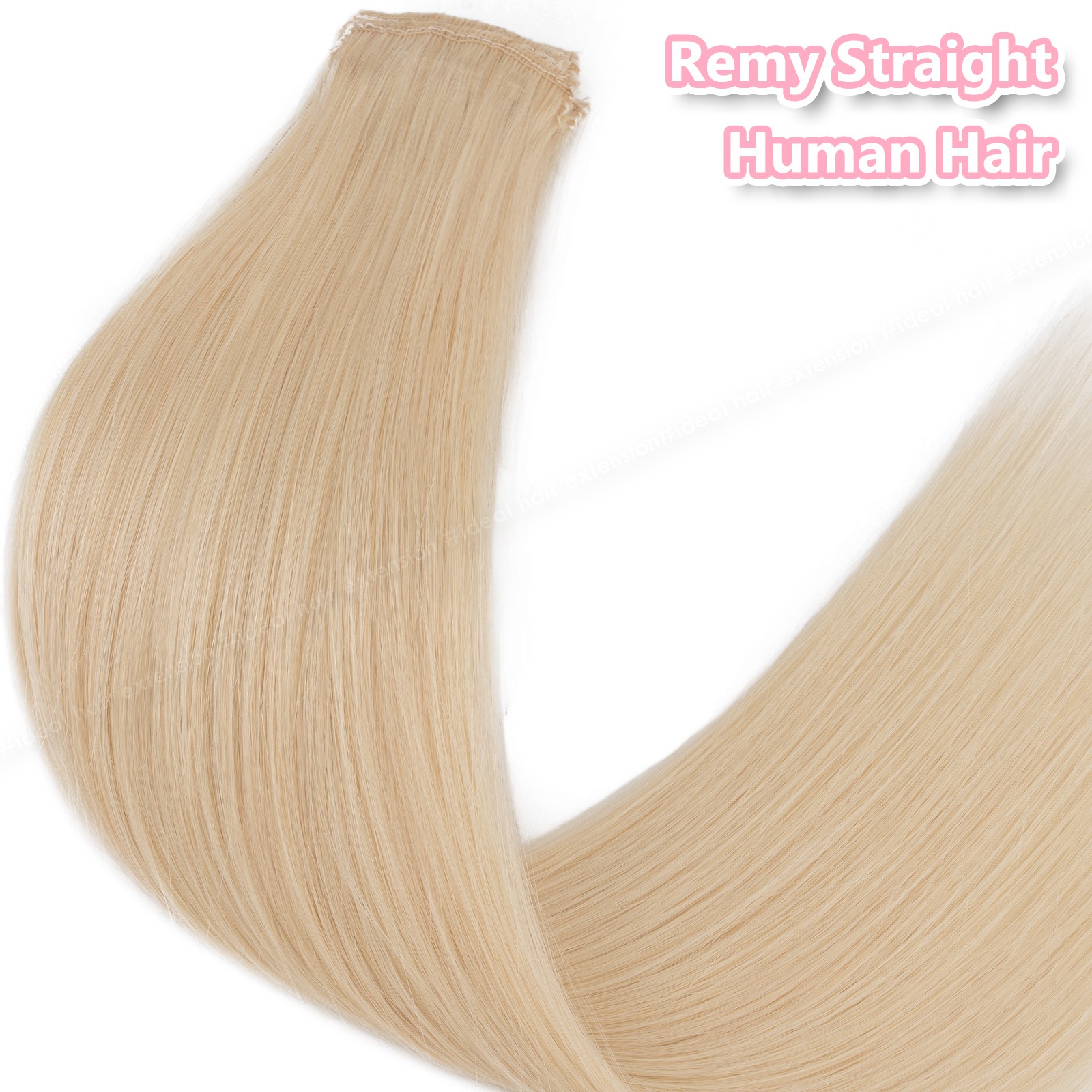 Peekaboo Highlight 100% Human Hair Extensions Clip In Remy Real Hair 6pieces USA