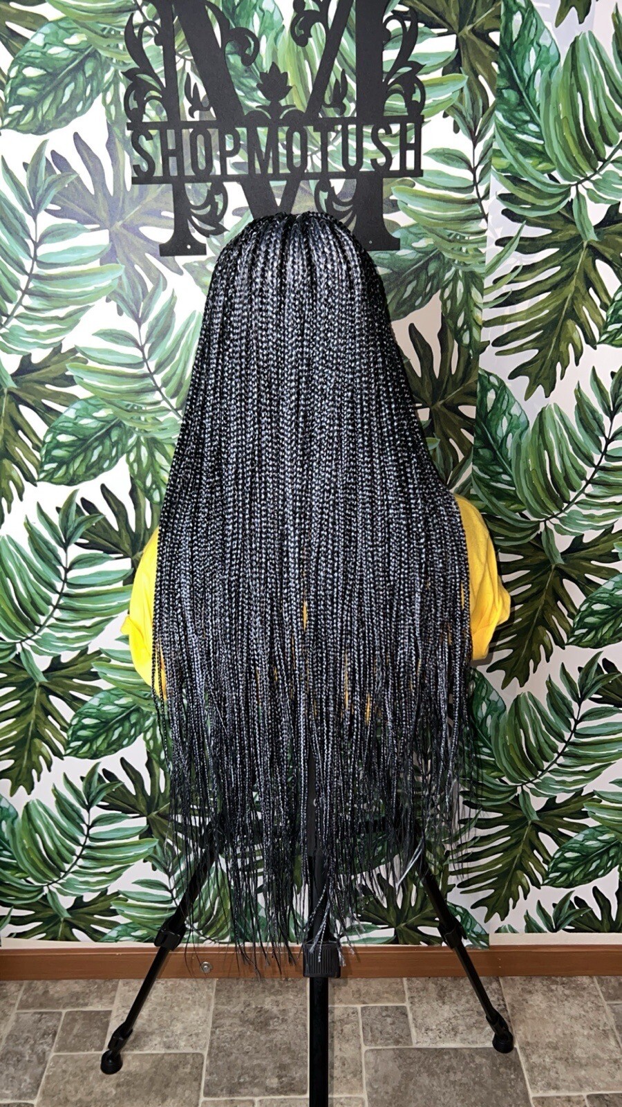 Small Size Knotless Box Braided Wig,Box Braid Wig, Knotless Braids,Lace Braids