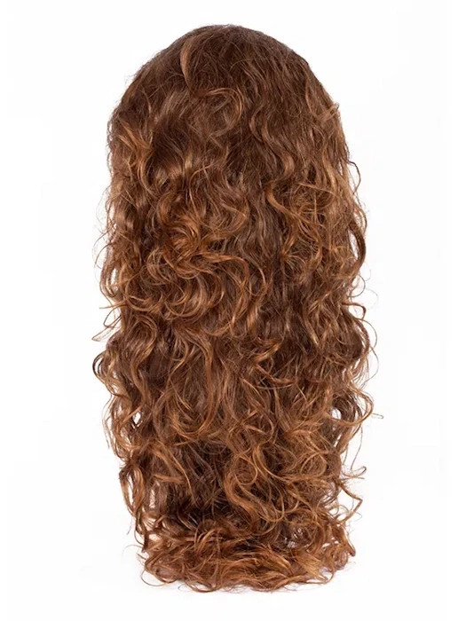 Glamour Girl 3/4 Wig/Top Piece by Aspen Long Curly – CLEARANCE COLOR 88B