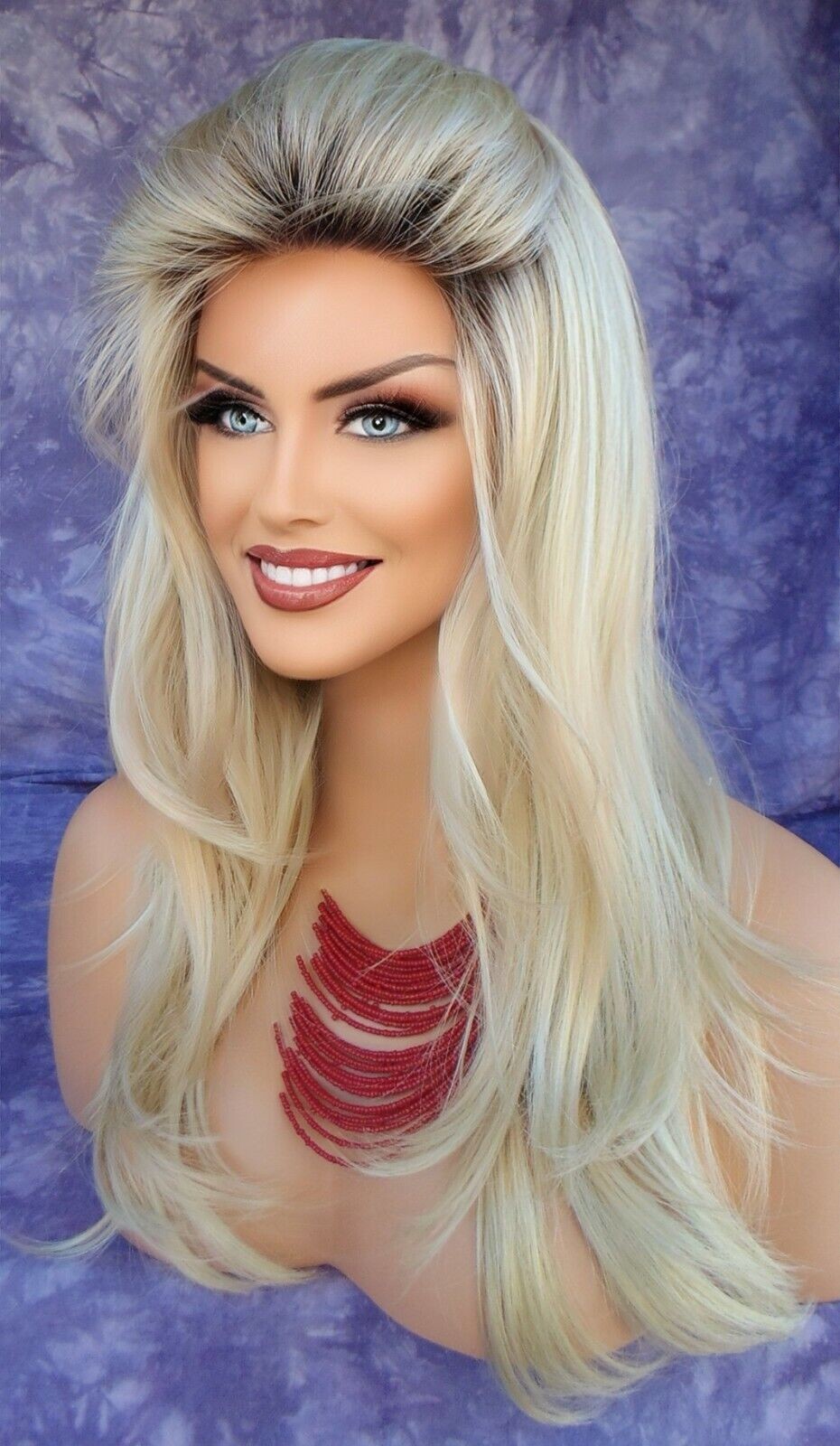 “ANGELICA” COLOR CHAMPAGNE R NORIKO WIG HYBRANT/GRADIENT NIB CUTE SEXY 505