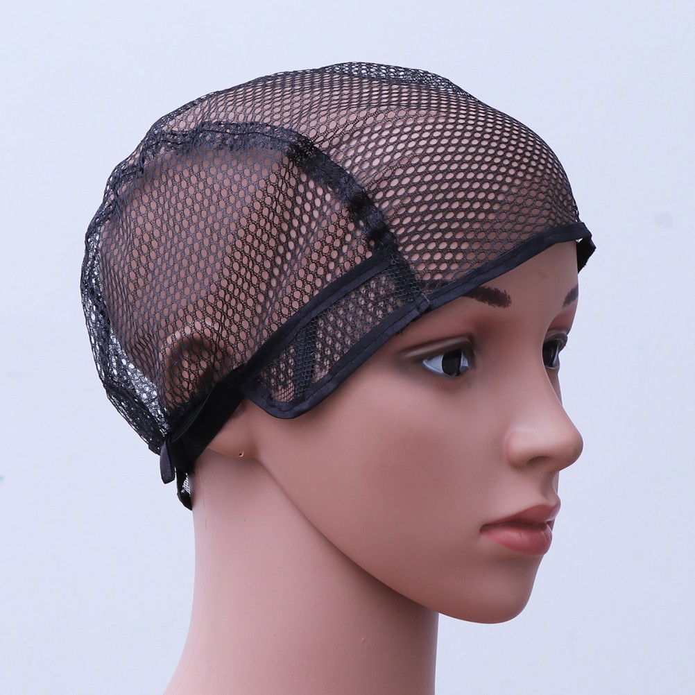 Black Breathable Nylon Wig Hairnet Soft Stretchy Cap Comfortable to Wear