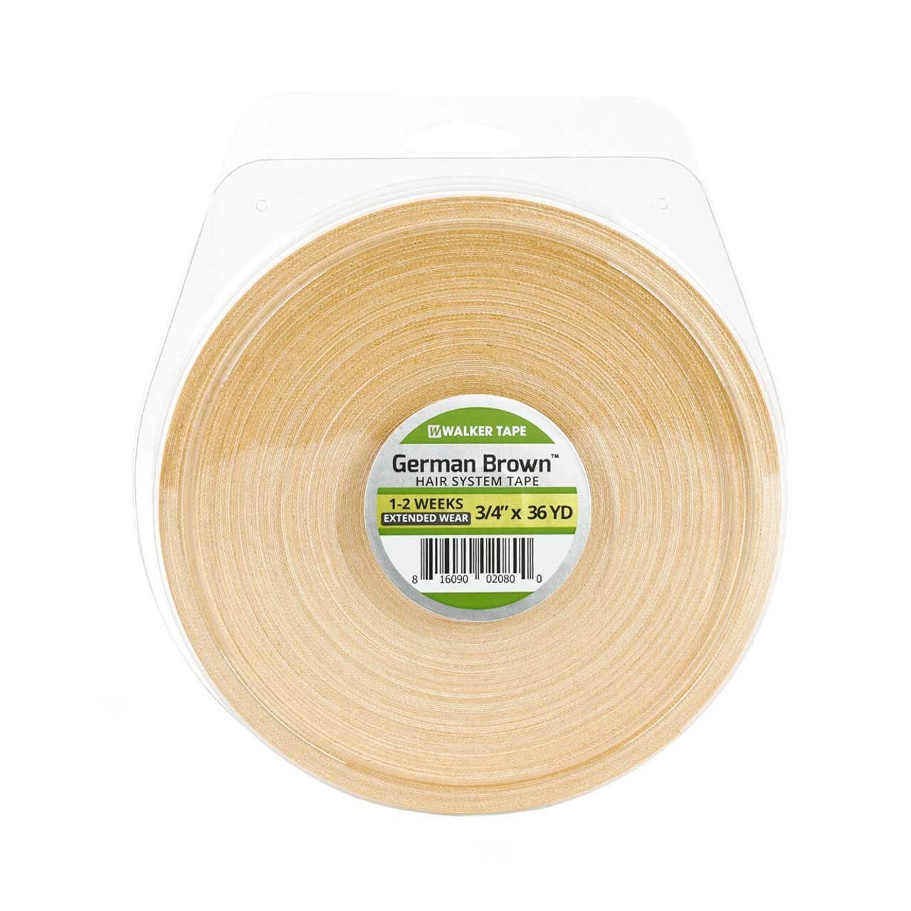 Walker German Brown Liner Cloth Hairpiece System Wig Tape Roll 3/4″ x 36 Yard