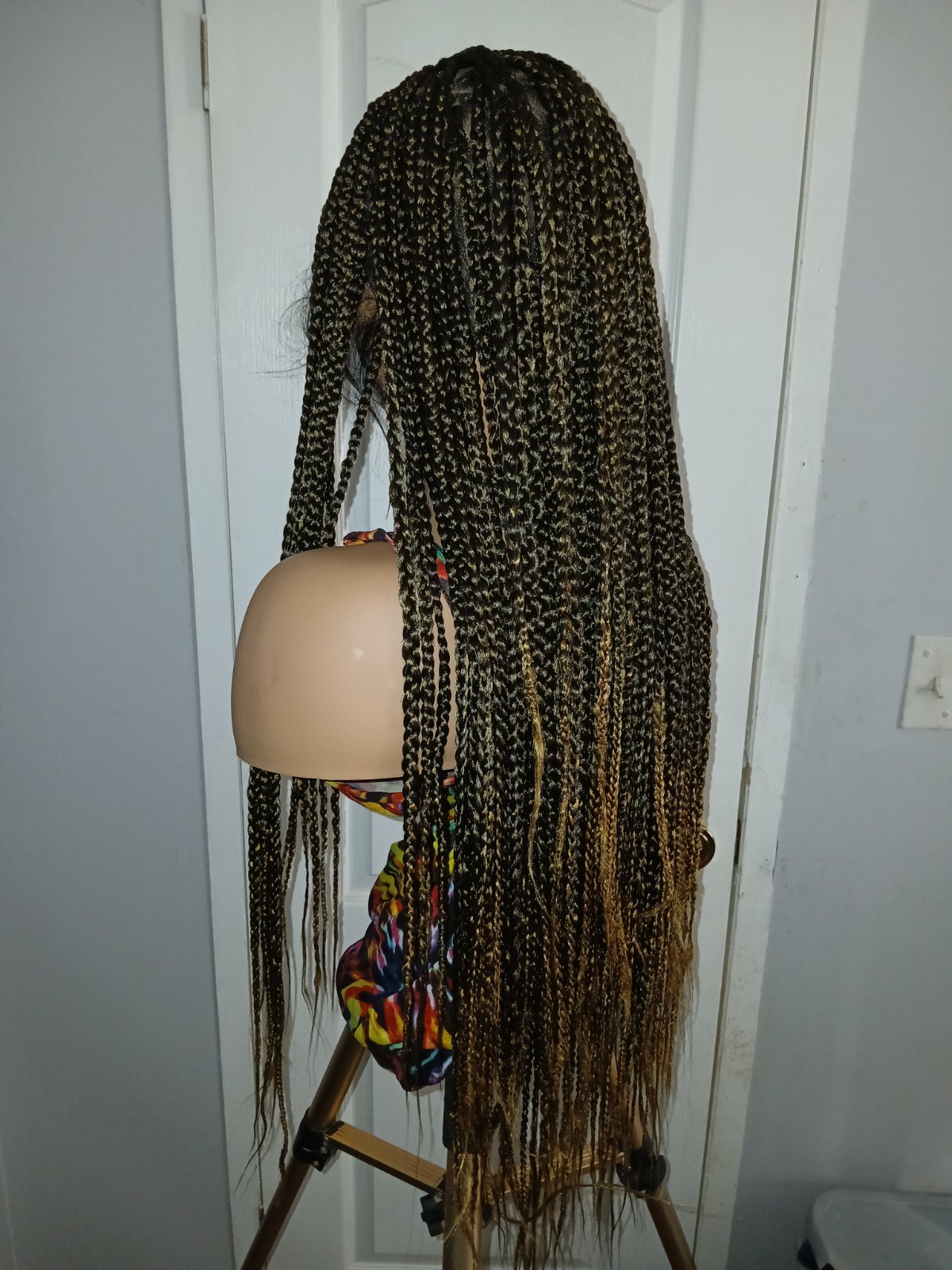 Full Lace| Braided Wig| Shipping | 52″