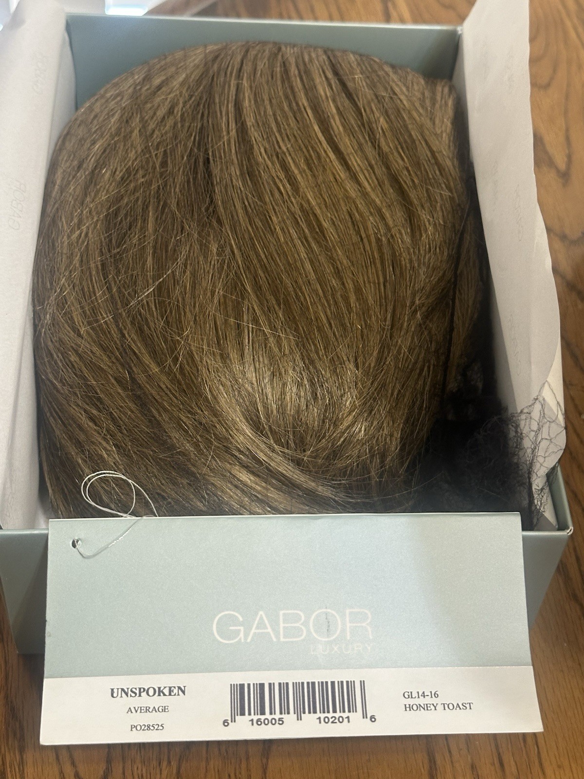 “UNSPOKEN” by Gabor GL 14-16 Honey Toast w/ Lace Front Mono Part Reg. $357. ❤️