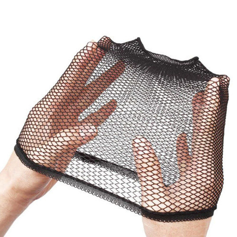 Hair Elastic Wig Cap Fishnet Liner Weaving Mesh Stocking Sleep Net Black
