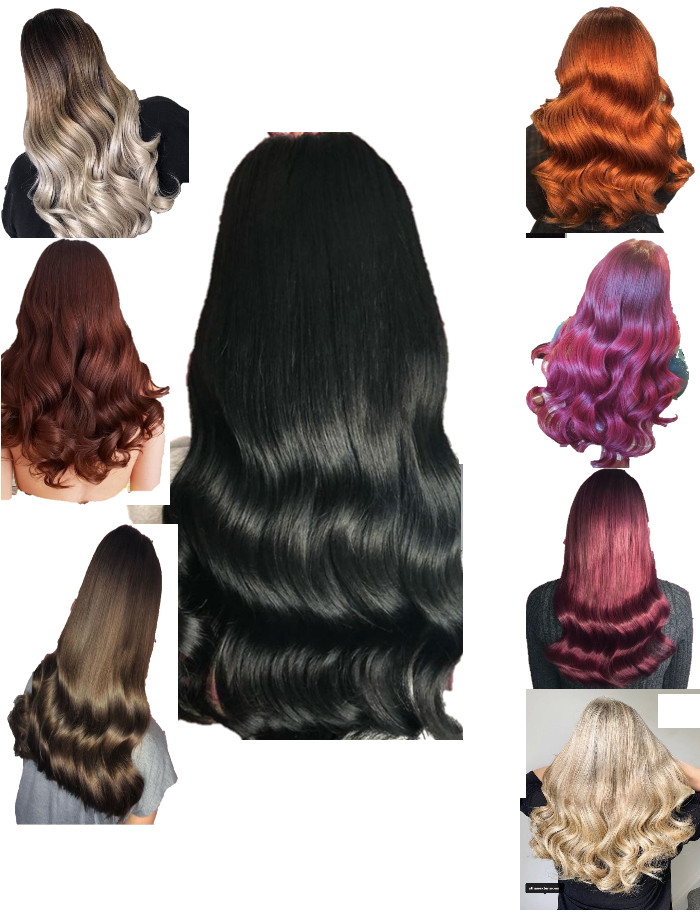 Tape in long Hair Extension Remy Athena Multicolour 24Pc 60gm Grade “4A”UK