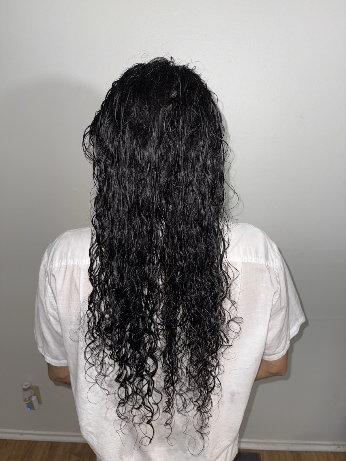 Virgin Thick Persian/Middle Eastern Long Curly Black Hair ￼