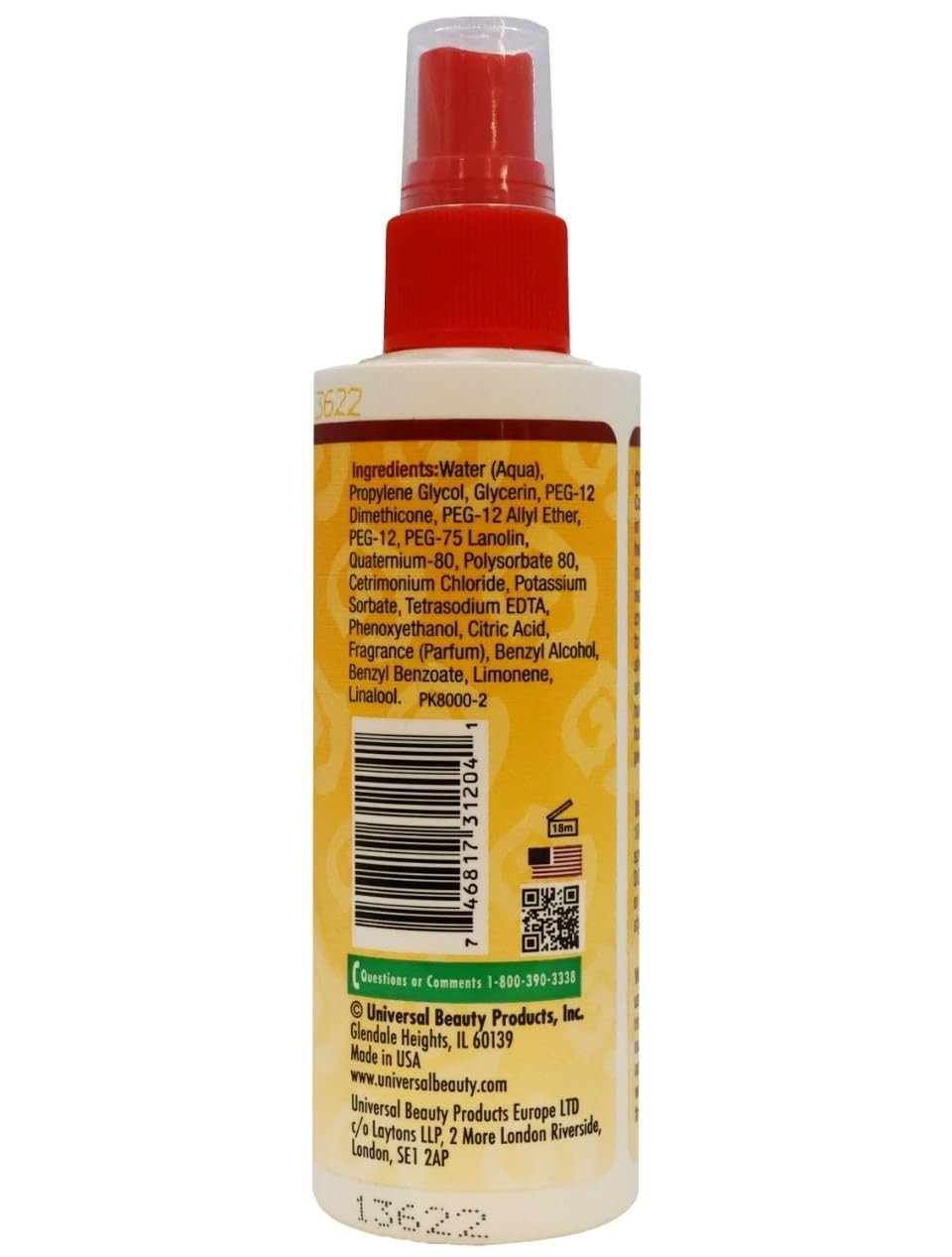 4 oz. Aerogel Wig Conditioning Spray – Perfect for Wigs & Braids, Flyaway Free