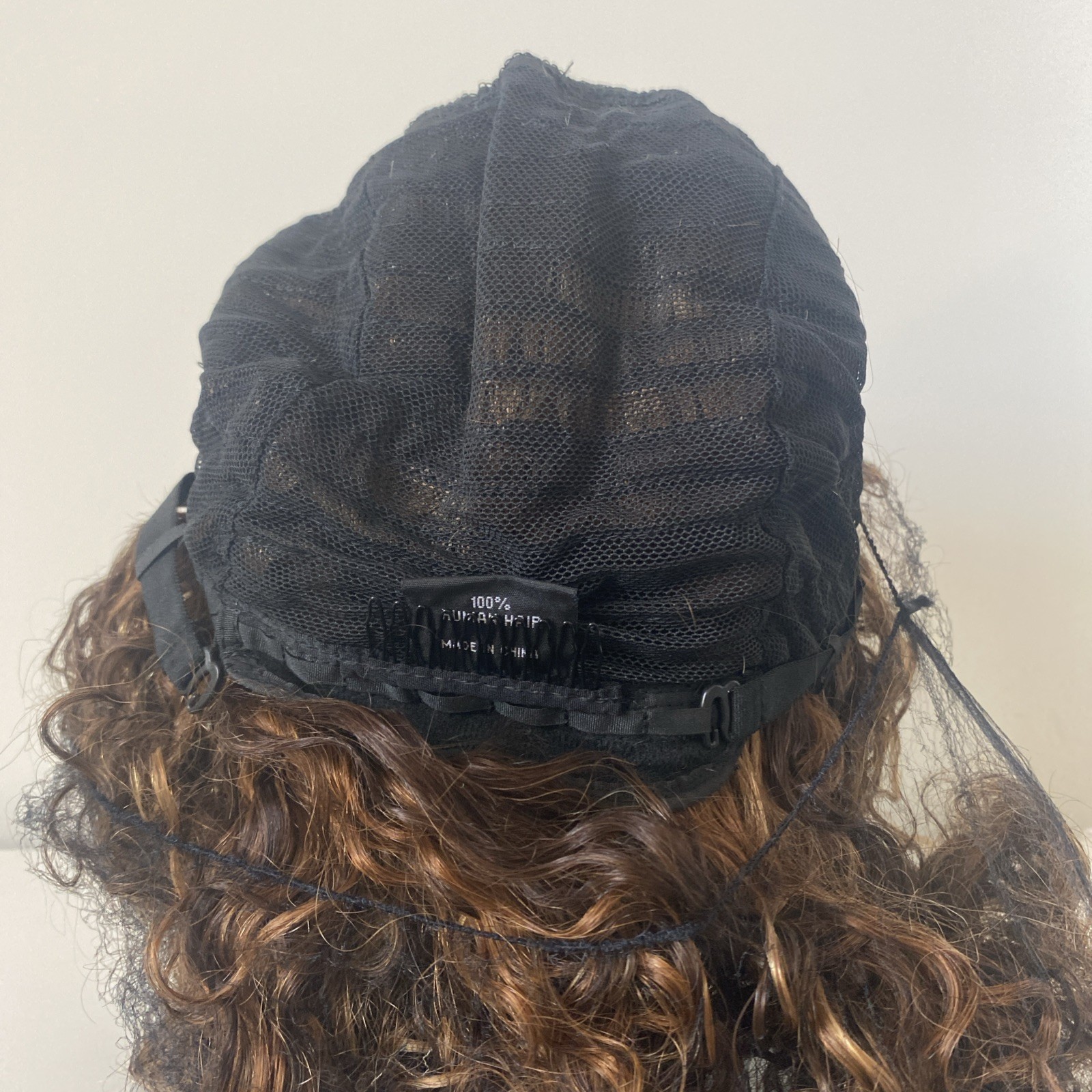 Spotlight 100% Human Hair Wig Kinky Curly ES WH Lucerne 12” Color P4/30/27 NEW