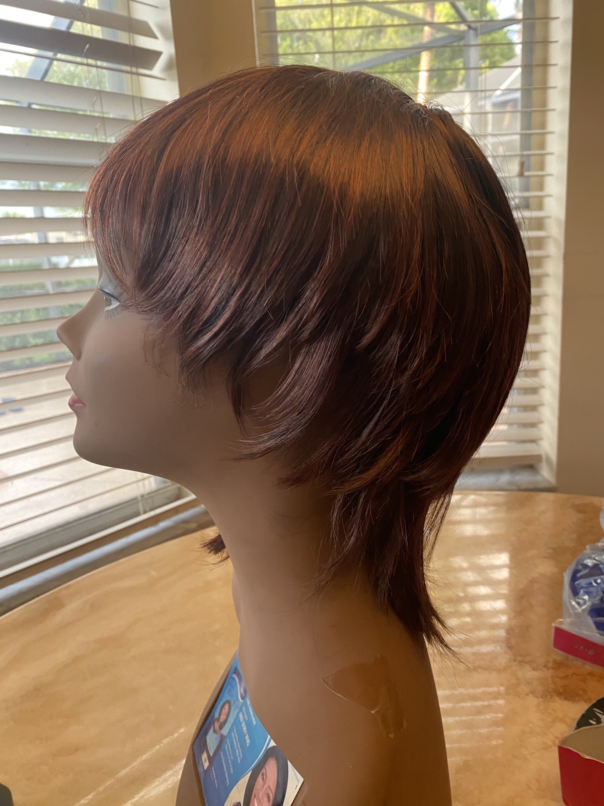 MODERN WAY FASHION PRINCESS WOMEN’S SYNTHETIC SHORT WIG – DARK BROWN