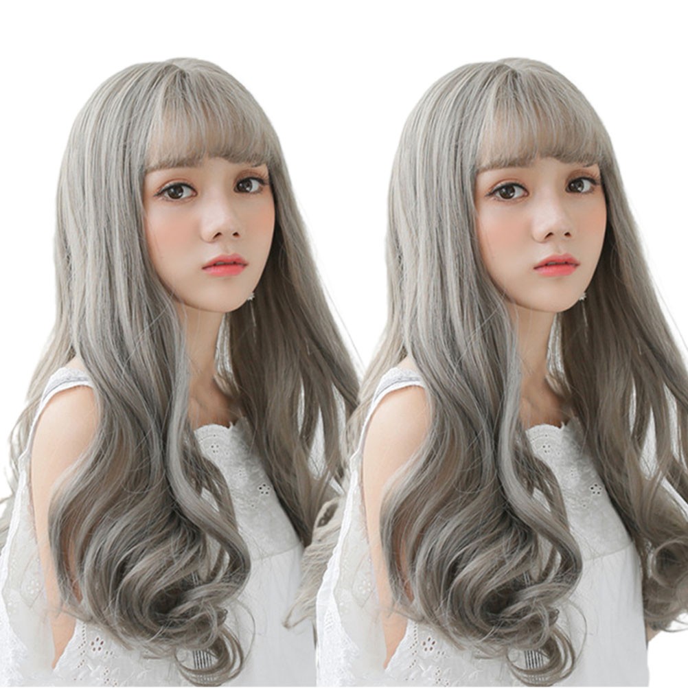 Front Wig Hair Replacement Curly Pieces for Women Fashion Woman Cover