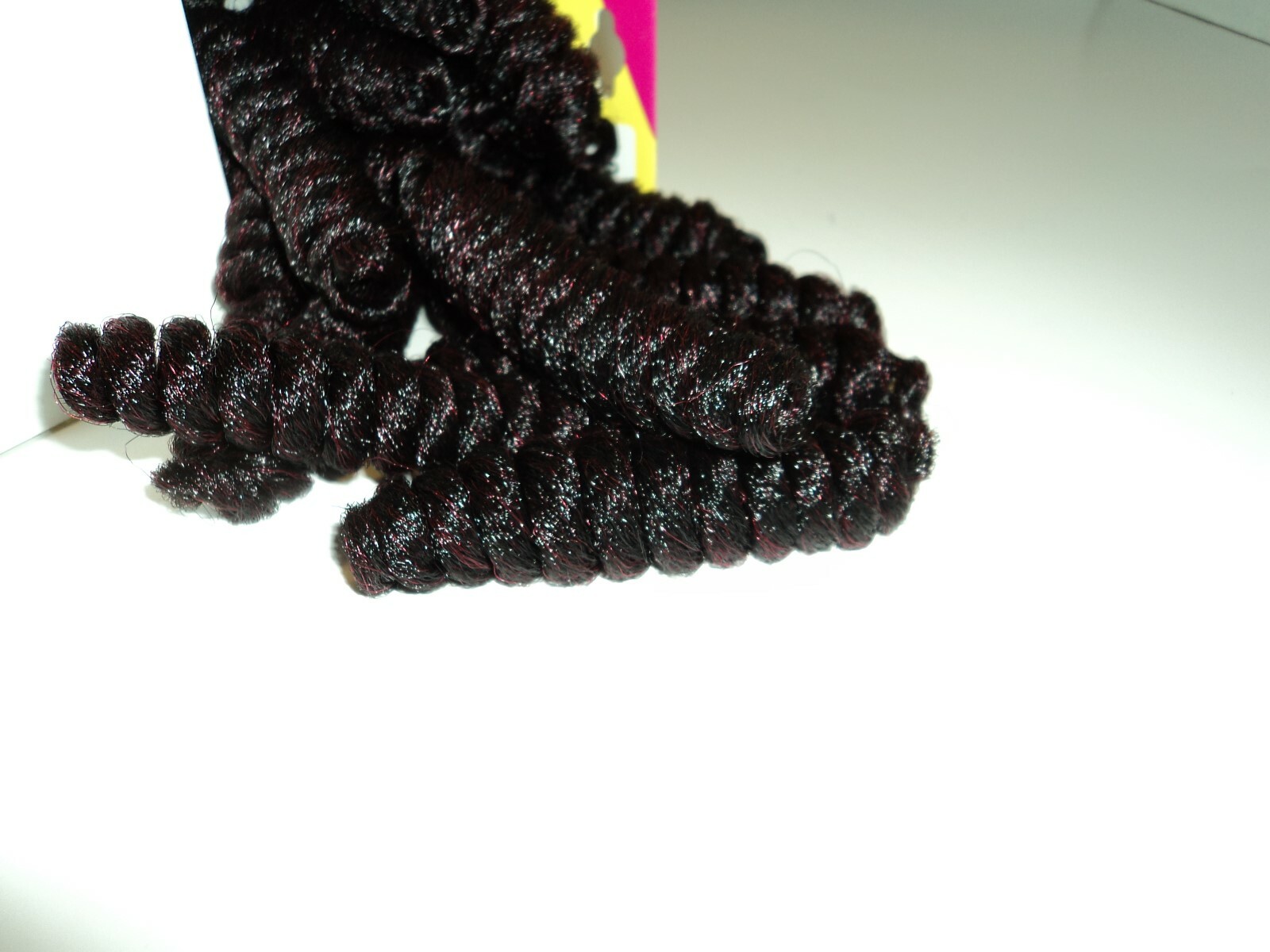 Sensationnel Curlfinity Pre Looped Grey Rod 20″ Set Curls Kinky Coiled Hair 99J