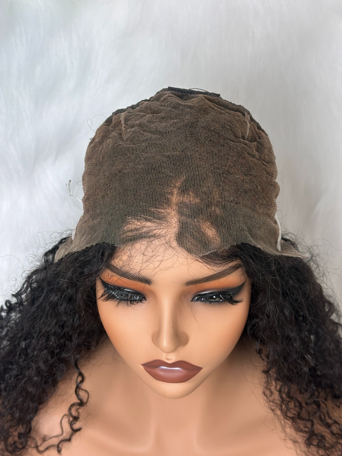 KNOT-FREE 26inch 150% Density 360 HD Lace Curly Wig With Invisible Strap