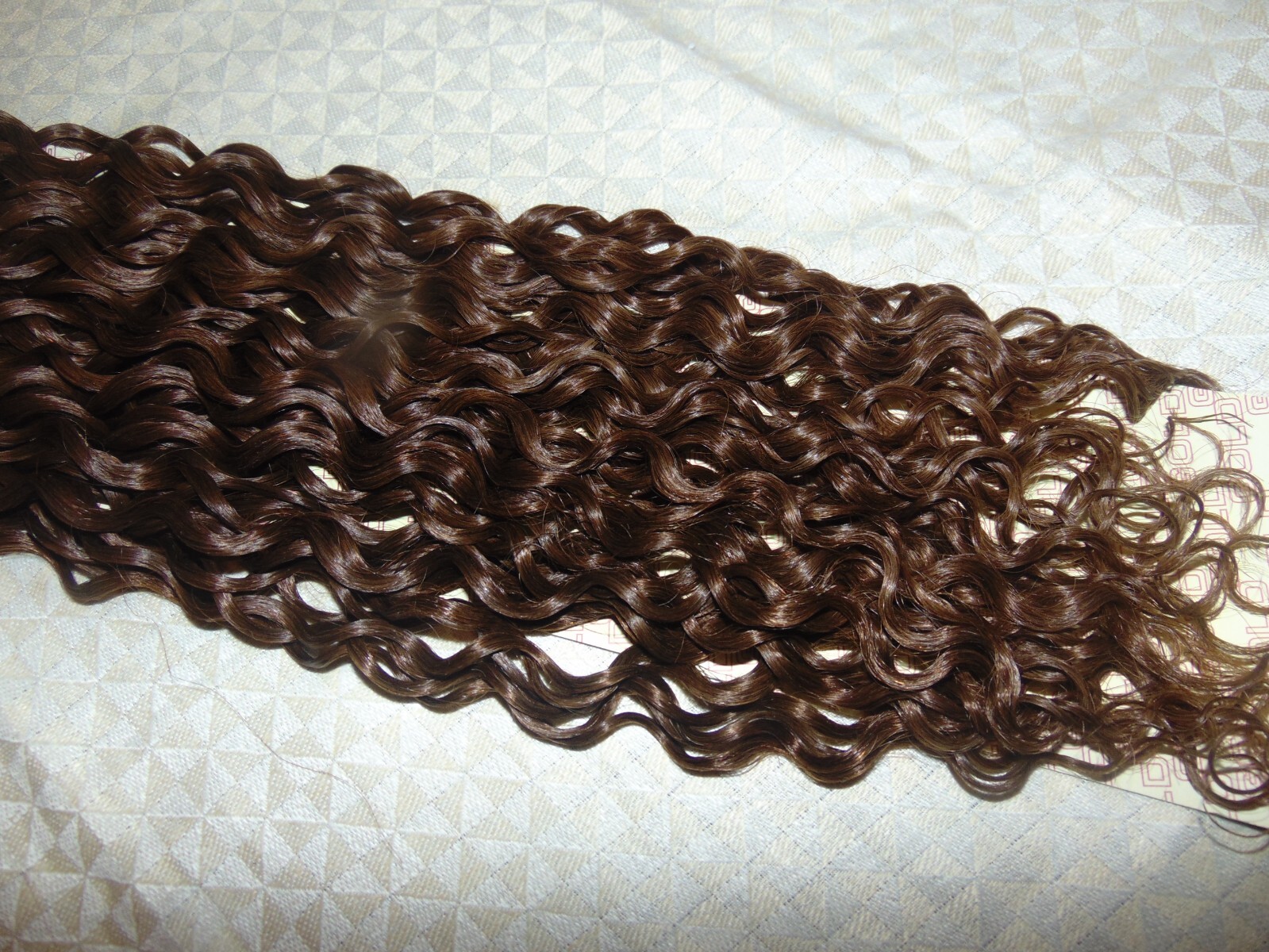 2 Pack Unique Wiiv 100% Human Hair New Deep Wave Bulk 24″ Color 6 (4Bundles)