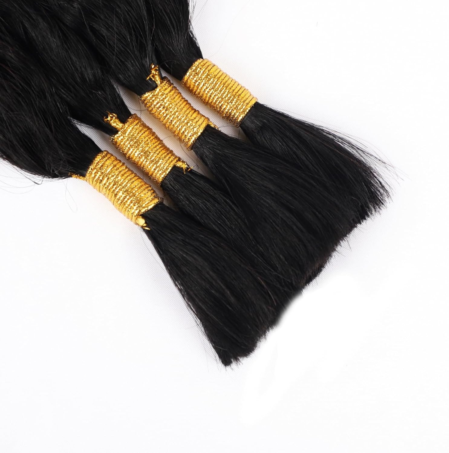 Wet and Wavy Human Braiding Hair Super Wave Bulk Human Hair for Braiding No Weft
