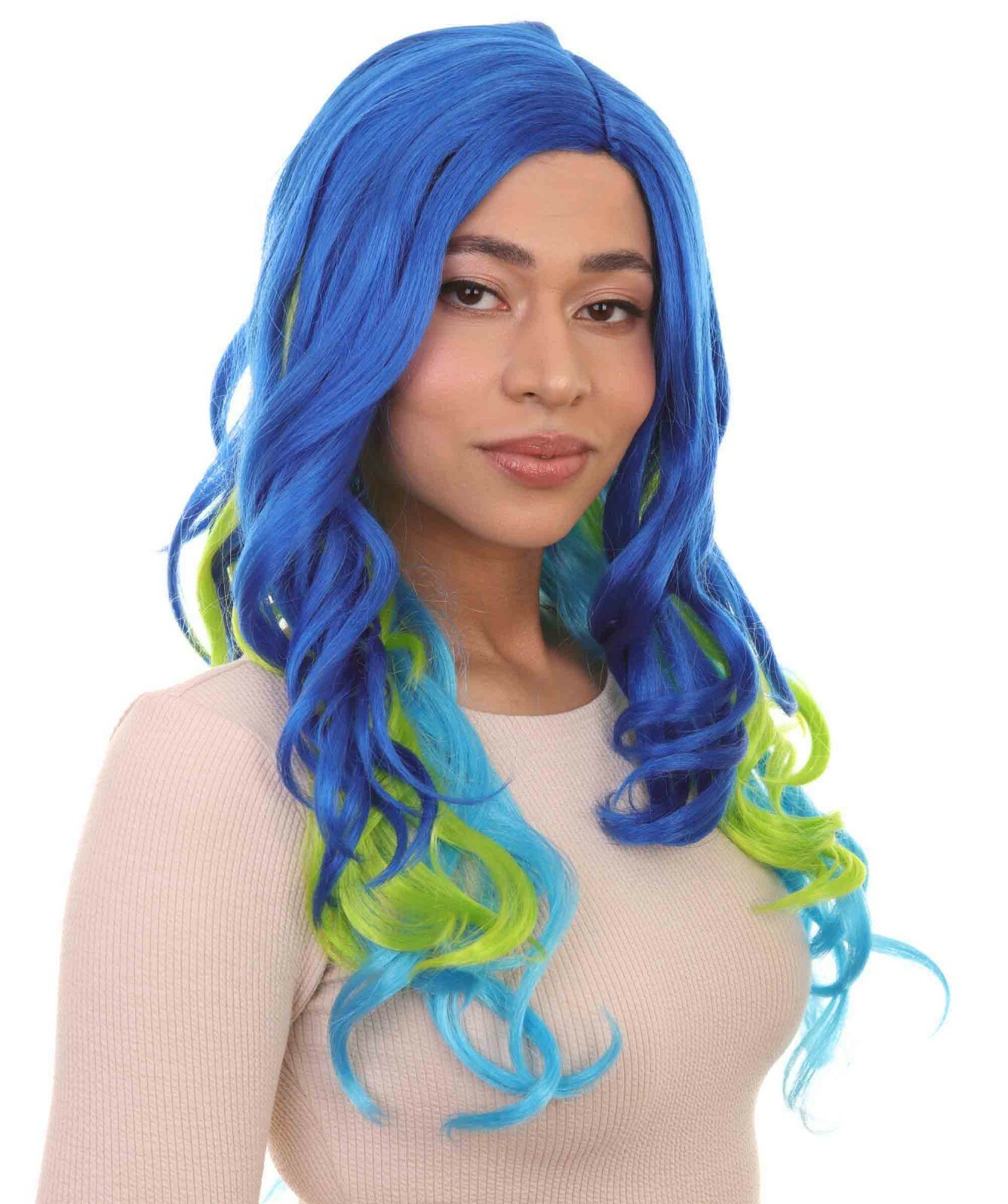 Two-Tone Long Wavy Wig | Cosplay Party Halloween Wig HW-1535