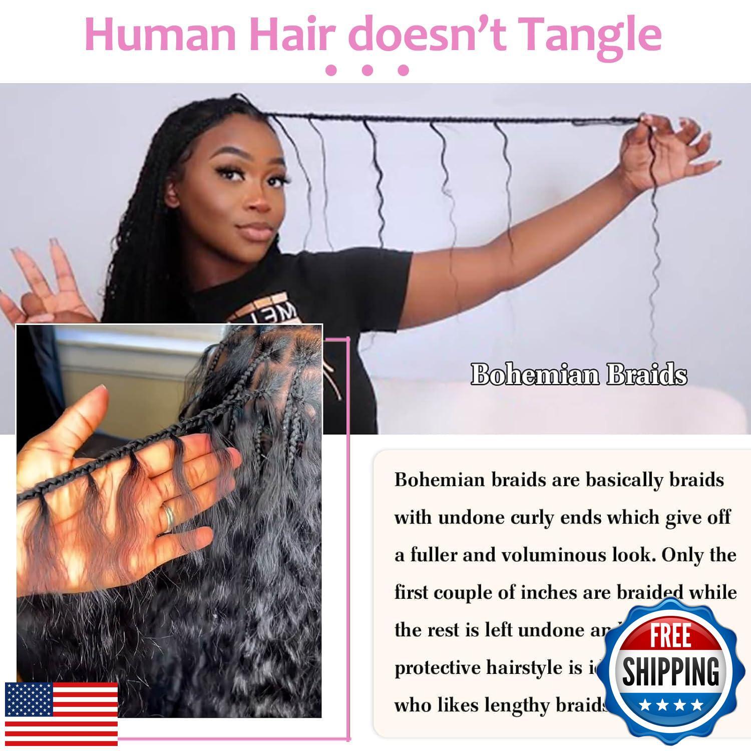 Urbeauty Human Braiding Hair #27 Color, Deep Wave Bulk Human Hair for Micro B