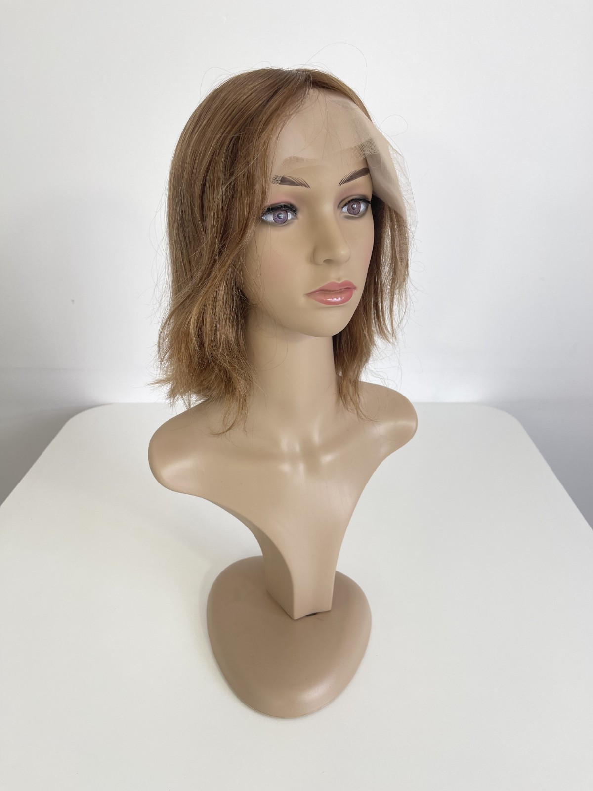European hair made silk top lace front wig