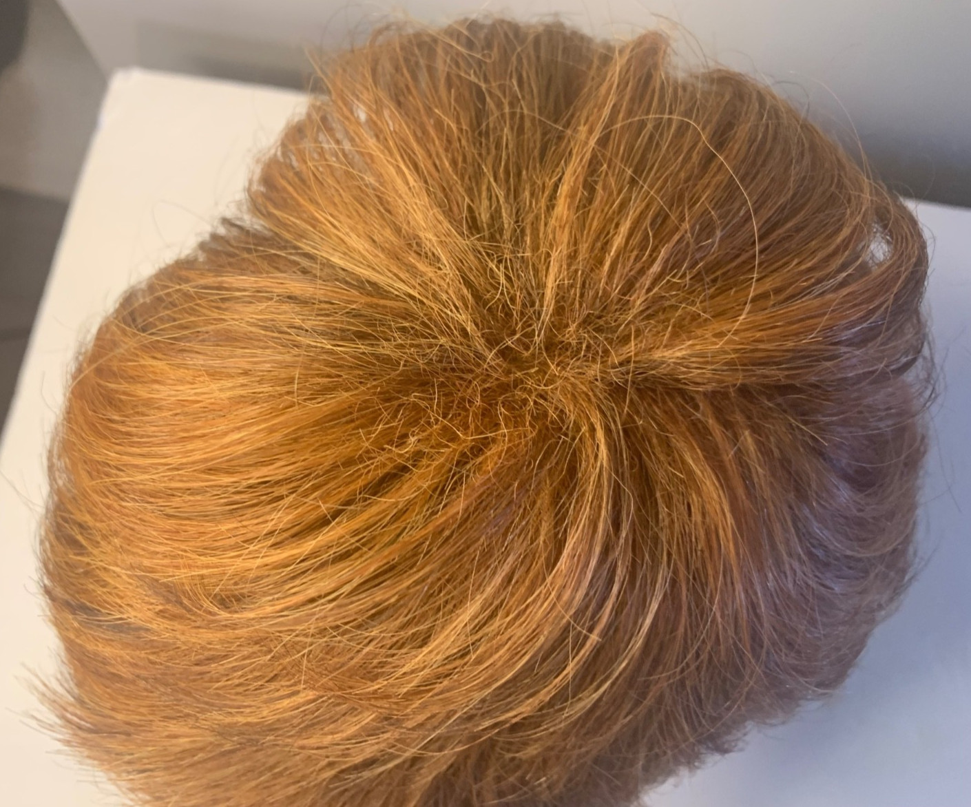 Paula Young Alex Wig Layered Q1178 33-28 Average Red Hair Lightweight Pre-Owned