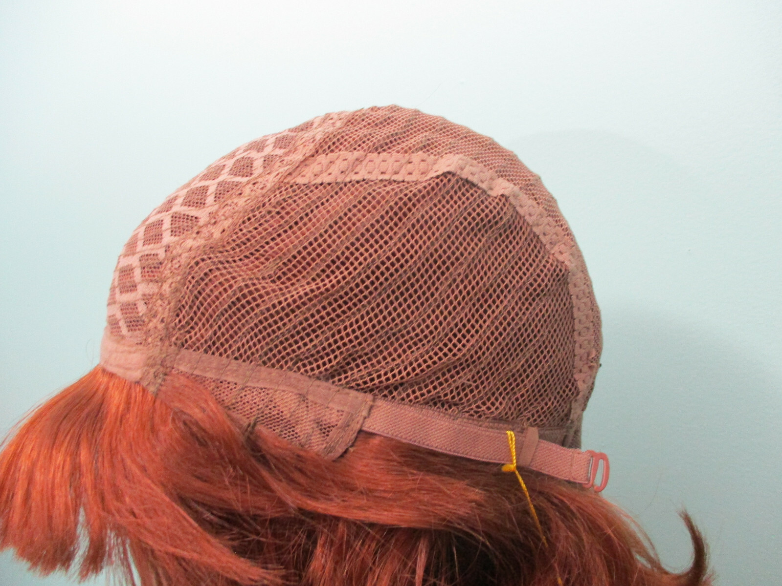 14″ red brown / auburn straight medium length PAGE cut WIG by SEPIA / WEST BAY