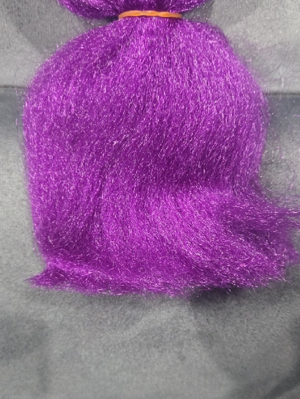Vibrant Purple Braiding Hair Extensions – 2-Pack 24 Inches