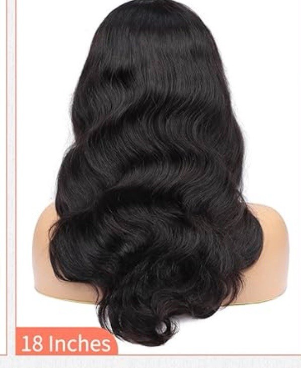 Wingee 100% Virgin Human Hair Natural Black 18 Inch