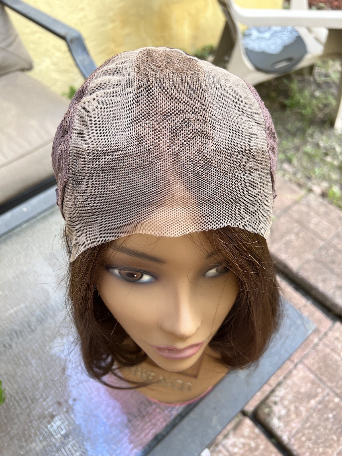 NWT Gardeaux Wigs Deluxe Lace Top ( Medium/small ) Human Hair Wig