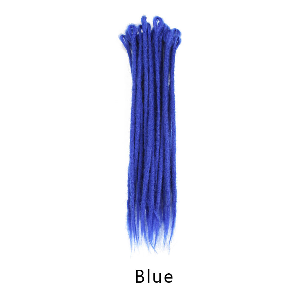 20in Ombre Dreadlocks Extensions Crochet Braiding Hair Dreads Locs Synthetic New