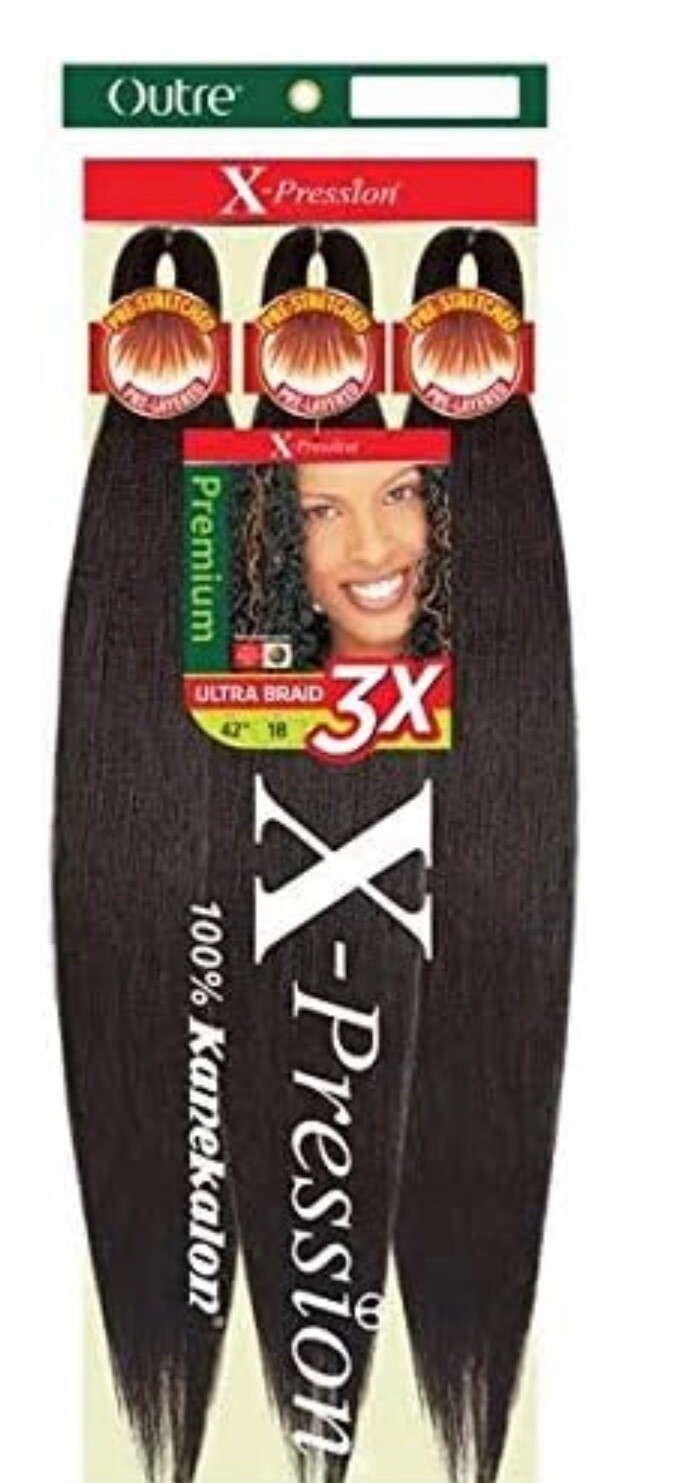 Boho Knotless 52” Braiding Hair + 18” Human Hair Deep Wave Bundles Boho 6 pack