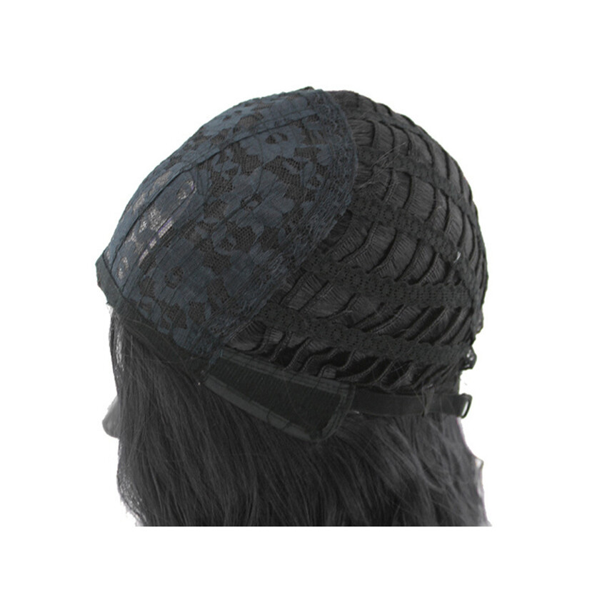 Men Short Curly Wigs Adult Male Natural Handsome Synthetic Wavy Full Hair Wig