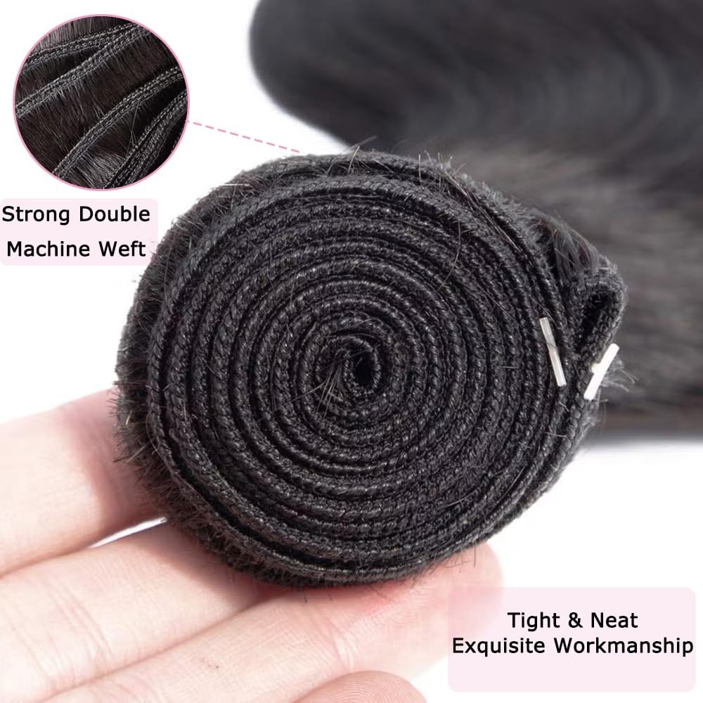 Multino 16A Human Hair Bundles 12 14 16 18 Inch Body Wave Bundles Human Hair
