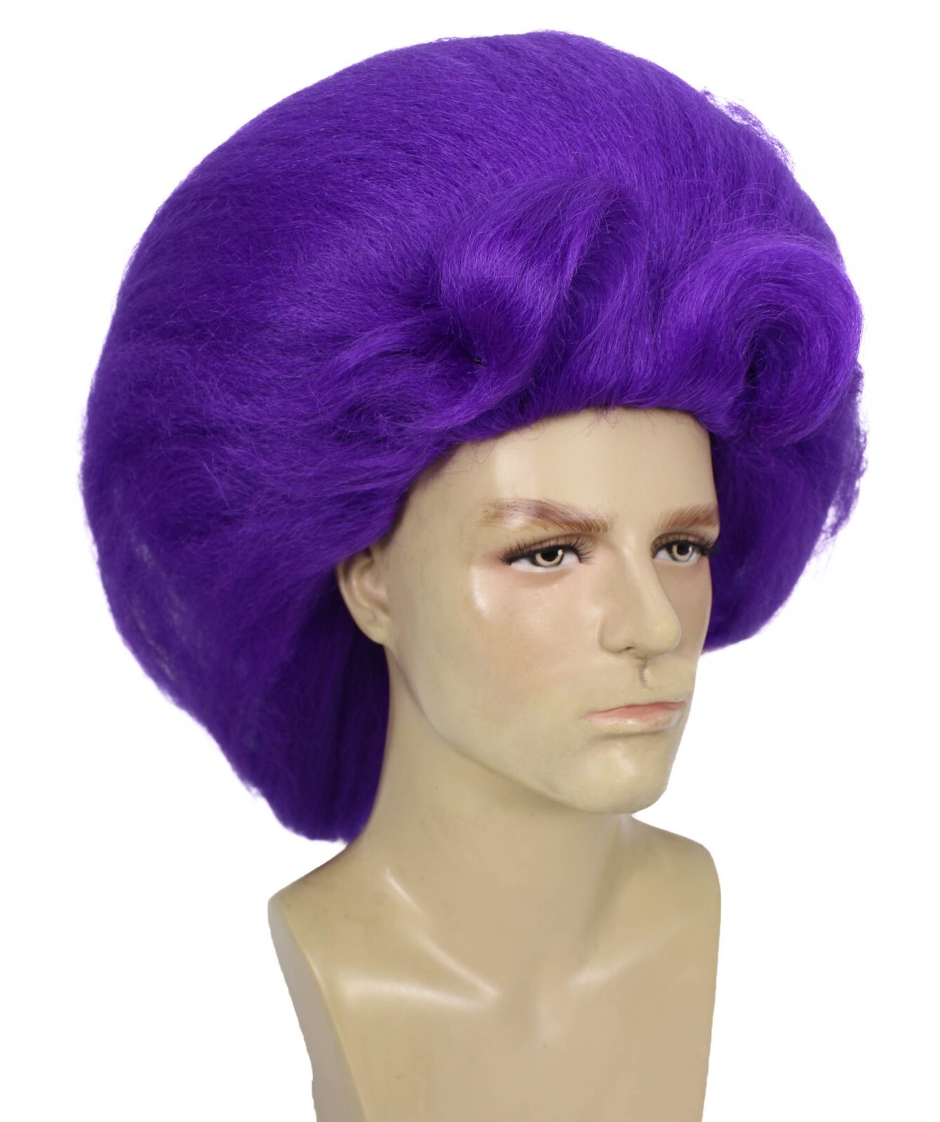Adult Men’s Band Troll Cosplay Wig, Flame-retardant Synthetic Fiber, HM-1647