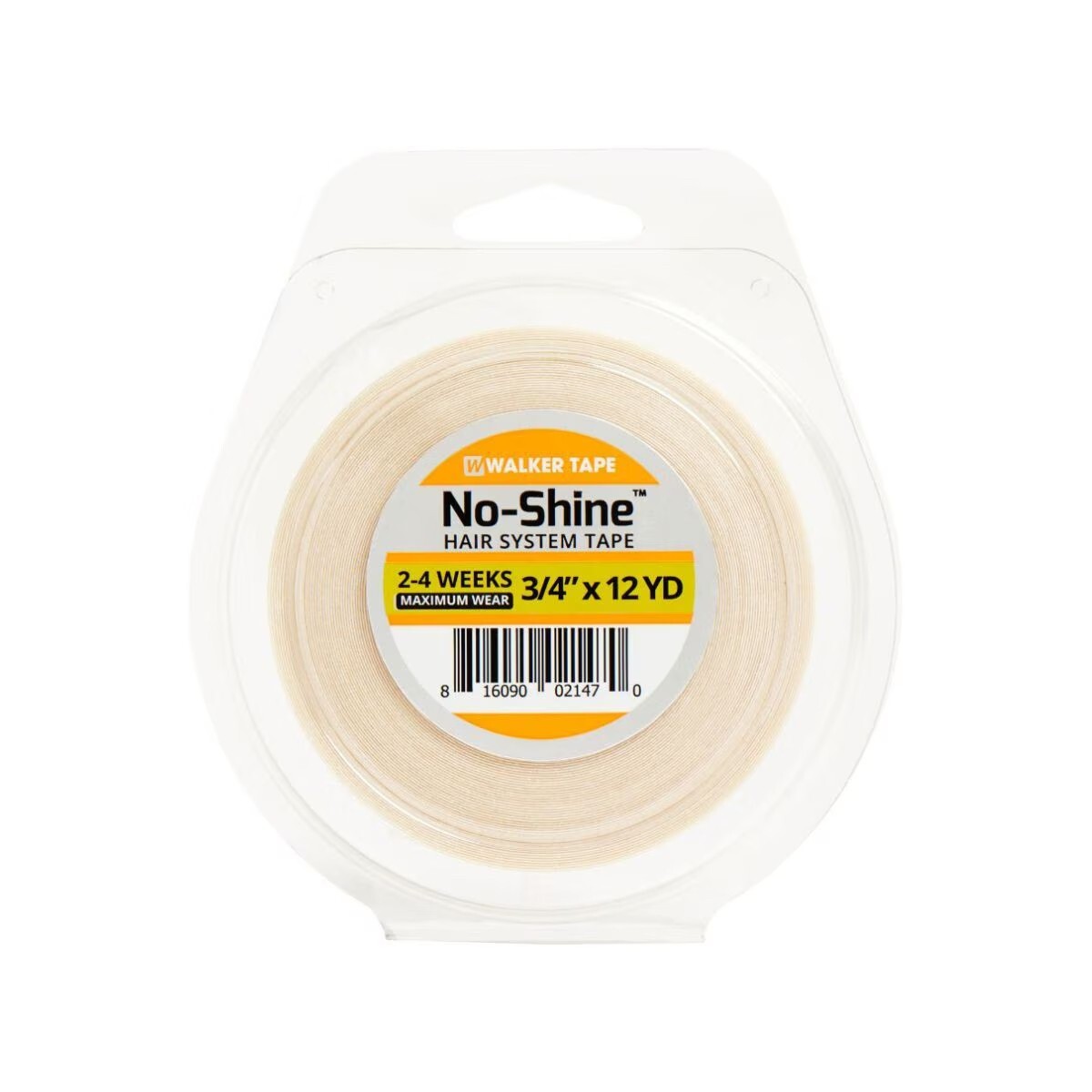 Walker No Shine Roll Support Tape, Hairpiece Wig Toupee Tape