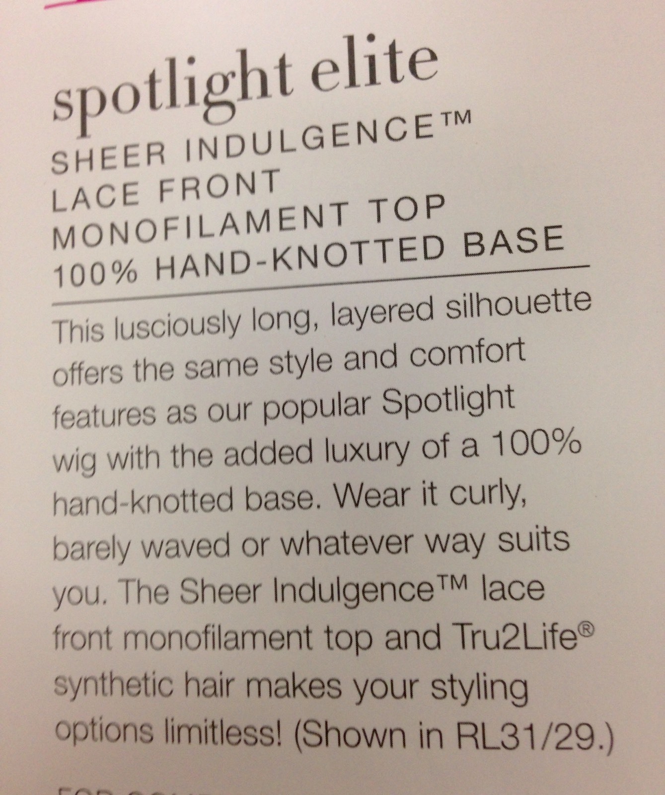 RAQUEL WELCH WIG SPOTLIGHT ELITE RL29/25GoldRussetHandKnotBaseLaceFMonoTptHeatOK