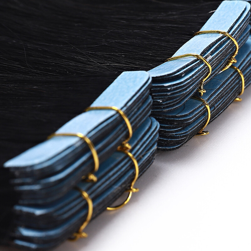 CLEARANCE Real Human Remy Hair Extensions Tape In Invisible Skin Weft 40PCS 100G