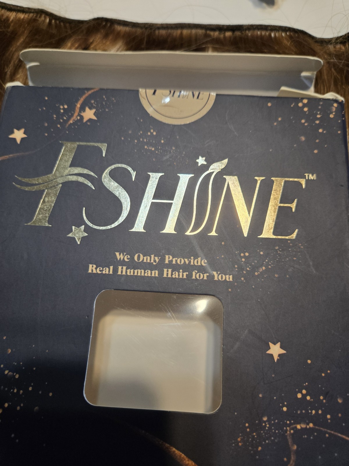 Weft F Shine Hair extensions blonde highlights