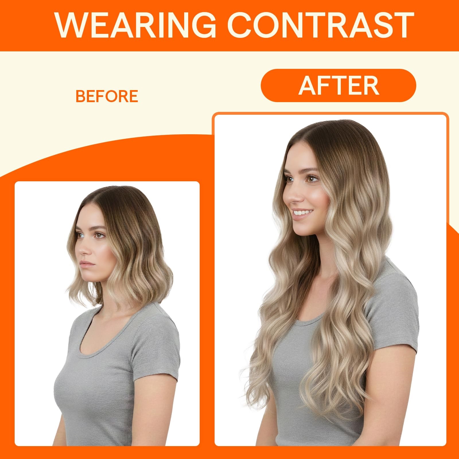 Full Shine U Tip Hair Extensions Real Human Hair 18 Inch Ktip Human Hair