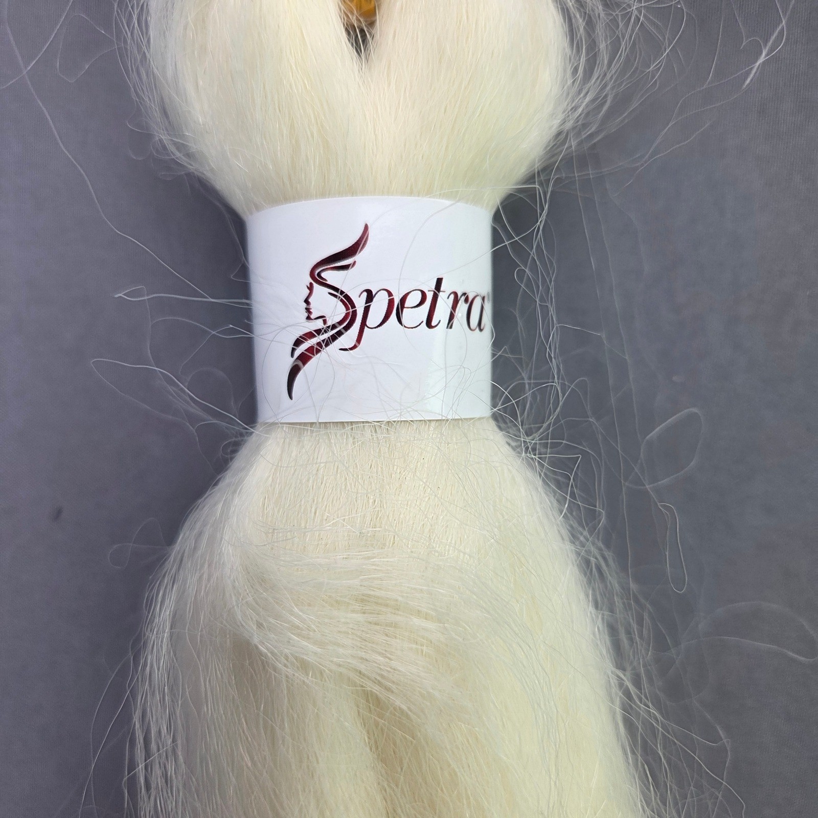 Spetra Braiding Hair Extensions Wavy 25in Platinum Blonde 3 Bundles DIY Y2K