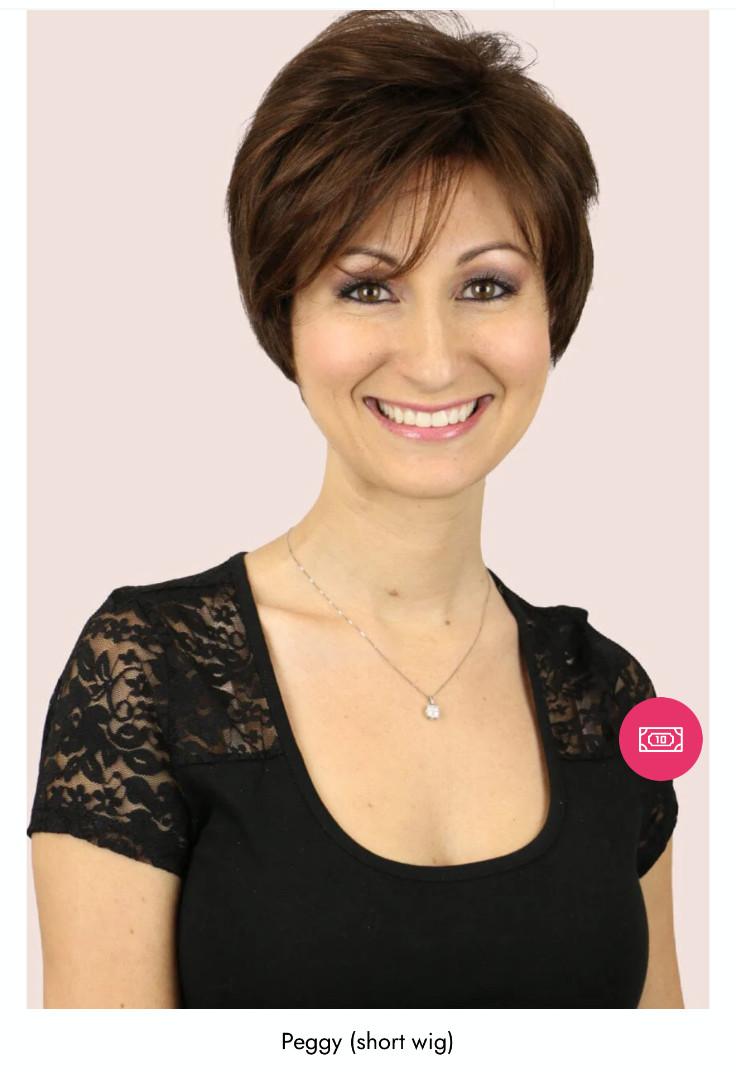 Godiva’s Secret Wigs “Peggy Wig” Ice Mocha-R (rooted)