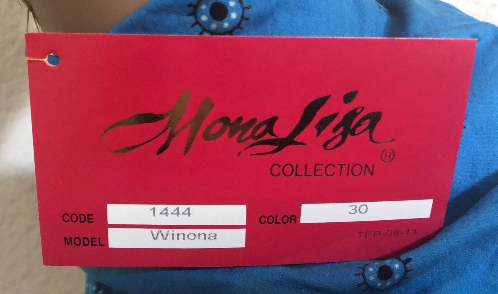 Retro (mid 1990s) Mona Lisa “Winona” Wig 1444 Color 30, New, READ DESCRIPTION